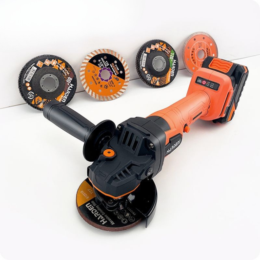 Esmerilhadeira Angular Sem Fio 20V Brushless HARDEN com Bateria 4.0Ah