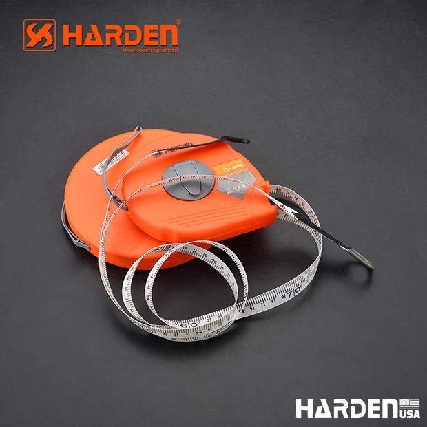 Trena de Fibra de Vidro HARDEN – 12,5 mm com Corpo ABS Reforçado e Escala de Alta Precisão