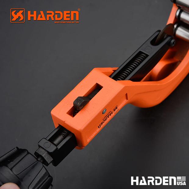 Cortador de Tubos 6–64 mm HARDEN – Corpo em Liga de Alumínio e Lâmina HSS