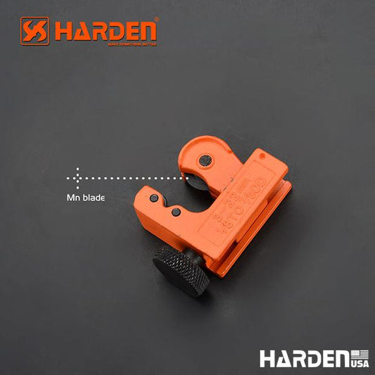 Cortador de Tubo Mini 3–32mm (1/8"–1.1/4") HARDEN em Liga de Alumínio com Lâmina HSS