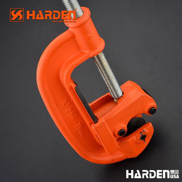 Cortador de Tubo Reforçado HARDEN 12–75mm (1/2"–3") com Lâmina em Aço 65Mn