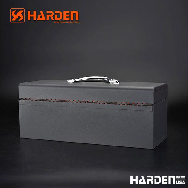 Caixa de Ferramentas Metálica Tipo Teto Reto HARDEN – 355mm, 430mm e 480mm