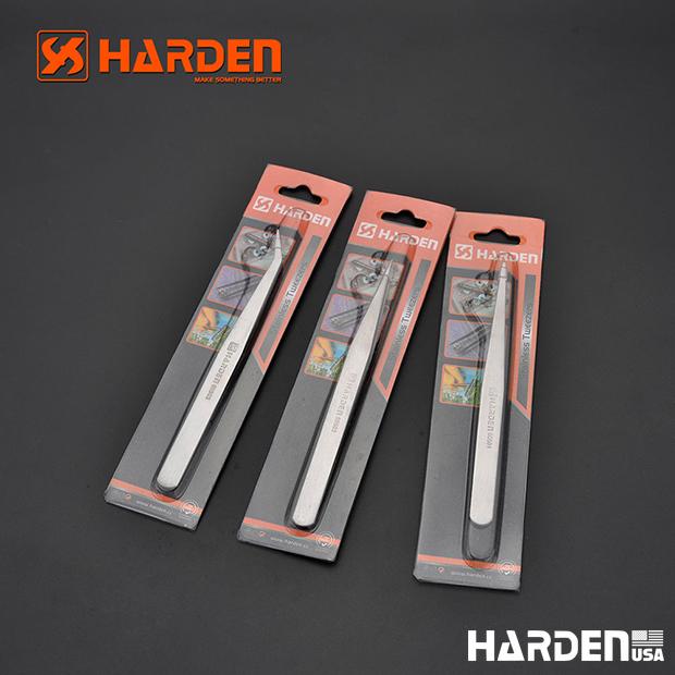 Pinça de Aço Inoxidável HARDEN – Alta Precisão para Trabalhos Técnicos e Manuais