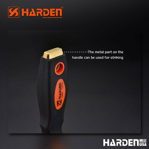 Espátula de Aço Inoxidável HARDEN – Modelos 25mm, 50mm, 75mm, 100mm e 125mm – Lâmina Temperada e Cabo Reforçado