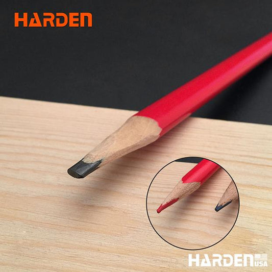 Lápis de Carpintaria – Conjunto 12 Unidades – Grafite Preto e Colorido