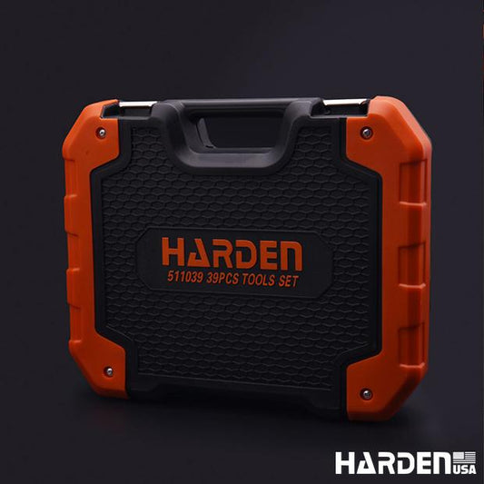 Kit de Ferramentas Harden 39 Peças com Estojo Organizador