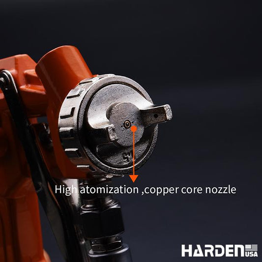 Pistola de Pintura 600 ml Harden – Alimentação por Gravidade com Bico 1,5 mm