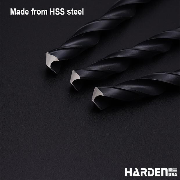 Jogo de Brocas HSS 13 Peças Harden – Precisão e Alta Durabilidade para Perfurações