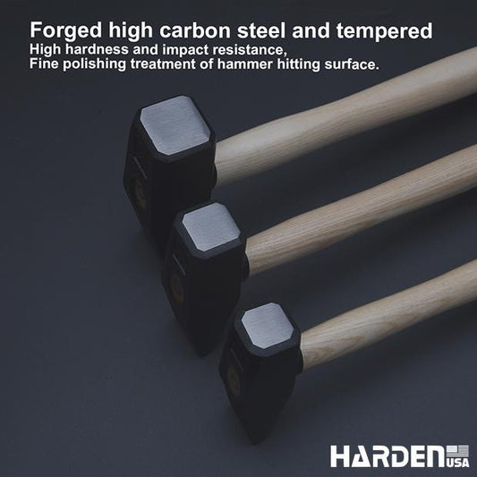 Martelo de Pena Harden com Cabo de Madeira – Alta Resistência para Uso Profissio