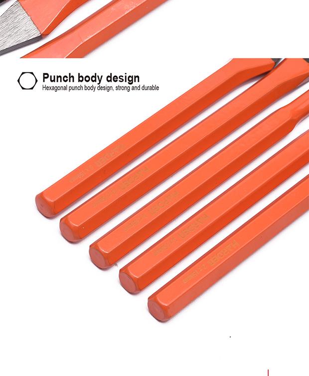 Jogo de Punções Harden em Aço Cromo-Vanádio