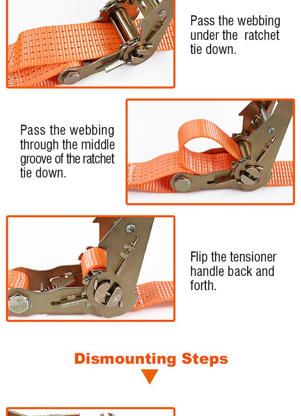 Cinta com Catraca HARDEN para Amarração de Cargas – Uso Profissional e Industrial