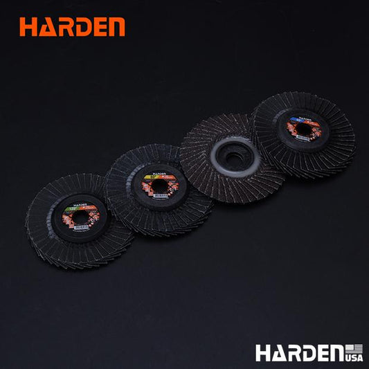 Disco Flap Flexível Harden 100×16 mm – Óxido de Alumínio para Aço e Madeira