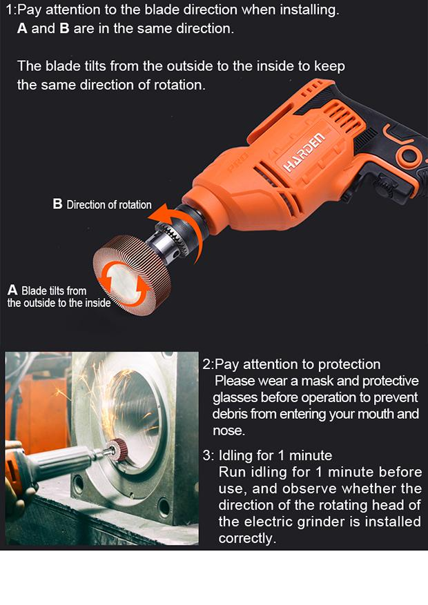 Roda de Lixa de 120 Mesh com Eixo