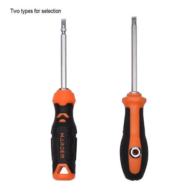 Chave Phillips HARDEN 2 em 1 PH2 com Haste 130 mm em Aço Cromo-Vanádio (CR-V)