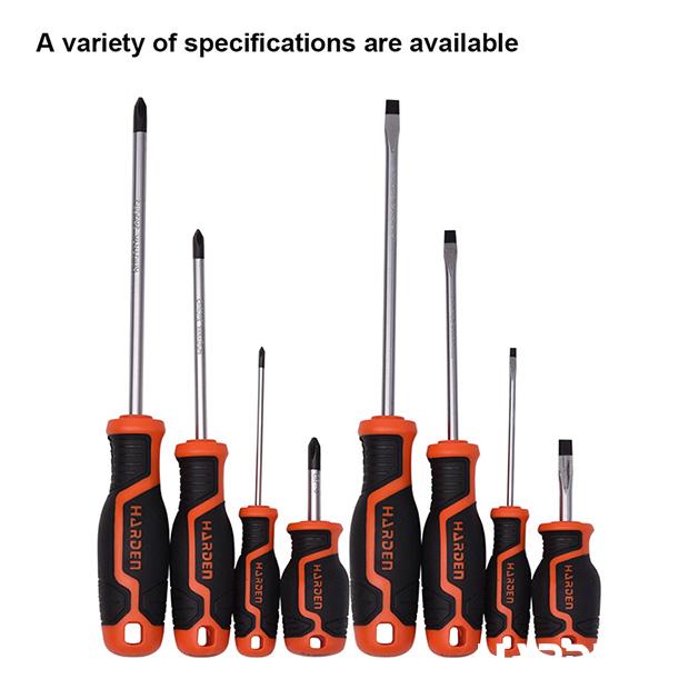 Jogo de Chaves de Fenda 10 Peças – Aço Cromo-Vanádio (CR-V) Temperado com Cabo TPR Ergonômico