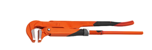 Chave Grifo 90° HARDEN para Tubos 1", 1.1/2" e 2" em Aço Carbono Temperado