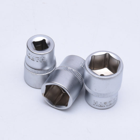 HARDEN – Jogo de Soquetes 1/4'' com 46 Peças em Aço CR-V (Cromovanádio)