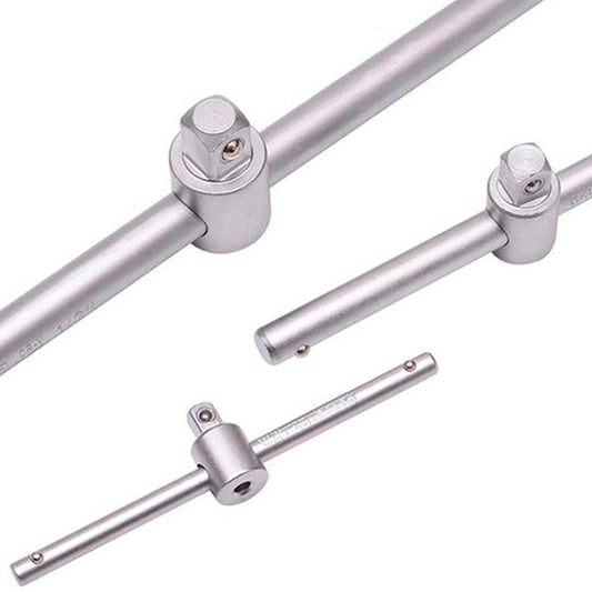 Barra T Deslizante 1/4" - em Aço CR-V com Acabamento Fosco