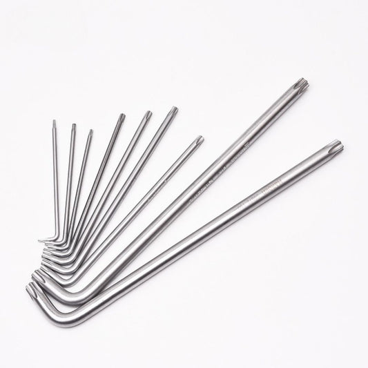 Chave Torx Longa - Aço Cromo-Vanádio de Alta Resistência