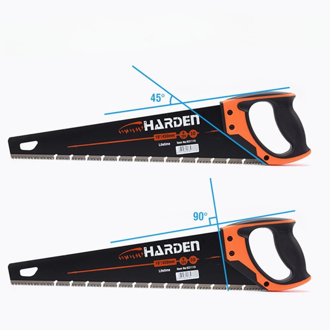 Serra Manual Profissional 18" e 20" - Tripla Afiação Lâmina