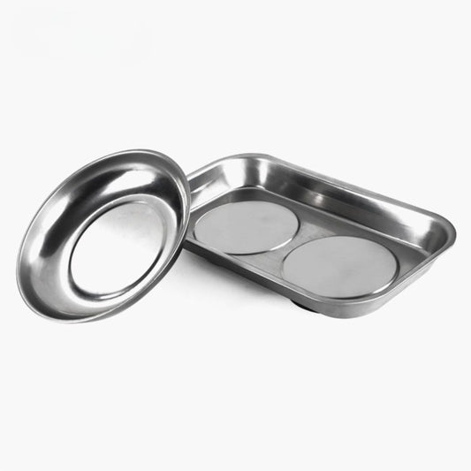 Bandeja Magnética 225 x em Aço Inoxidável para Parafusos