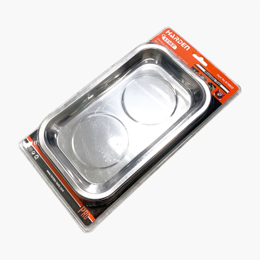 Bandeja Magnética 225 x em Aço Inoxidável para Parafusos