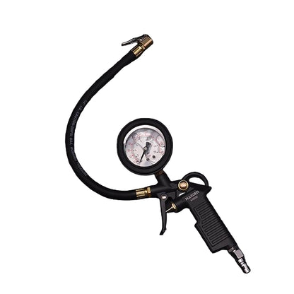 Medidor de Pressão de Pneus com Óleo 0–200 PSI HARDEN – Corpo em Alumínio e Bico de Latão, Alta Precisão e Durabilidade