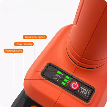 Esmerilhadeira Angular Sem Fio 20V Brushless HARDEN com Bateria 4.0Ah