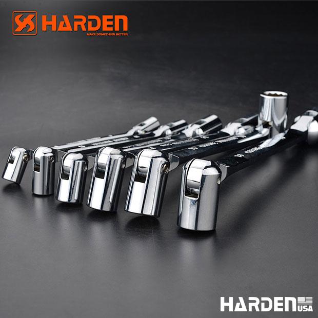 Chave Estriada Dupla HARDEN – Aberturas Precisão em Aço Cromo-Vanádio (CR-V)