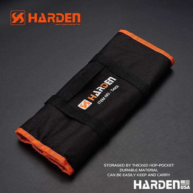 Jogo de Chaves Combinadas HARDEN 14 Peças em Aço Cromo-Vanádio (8 a 24mm)