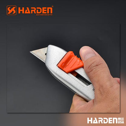 Estilete Universal HARDEN 18 mm (3/4”) em Liga de Zinco Reforçada