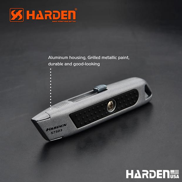 Estilete Universal HARDEN 18 mm (3/4”) em Liga de Zinco Reforçada