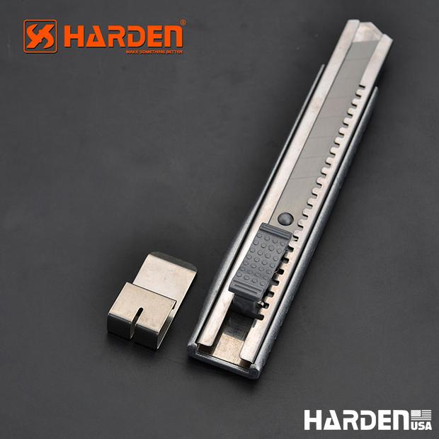 Estilete Profissional HARDEN 18 mm (3/4”) em Liga de Zinco Reforçada