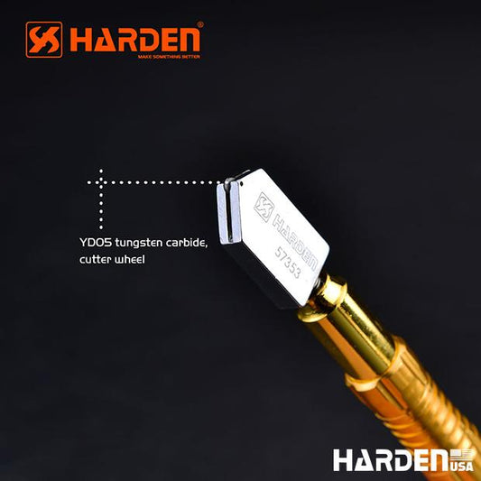 Cortador de Vidro Automático HARDEN PRO 185 mm com Reservatório de Óleo – Corte de 5 a 15 mm