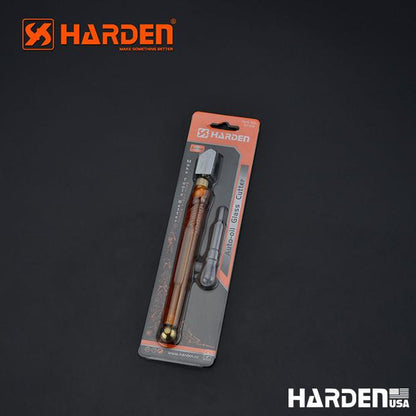 Cortador de Vidro 175 mm com Reservatório de Óleo HARDEN — Roda YG8 e Corpo Cromado