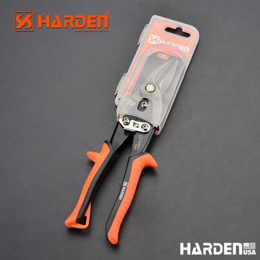 Tesoura Aviadora 10” HARDEN Tipo Taiwan Esquerda – Corte Preciso em Aço e Inox