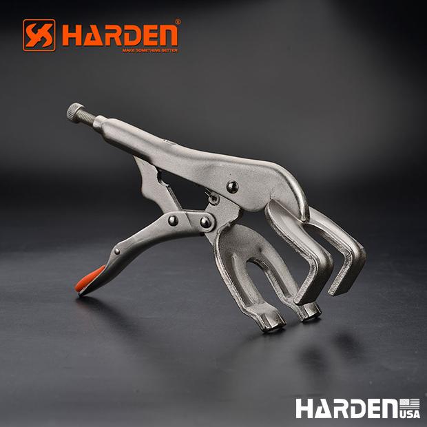 Alicate de Pressão para Solda HARDEN 225 mm (9”) Tipo Grampo em Aço Niquelado