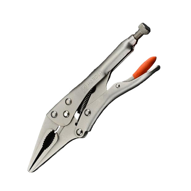Alicate de Pressão Bico Longo HARDEN 225 mm (9”) em Aço Niquelado