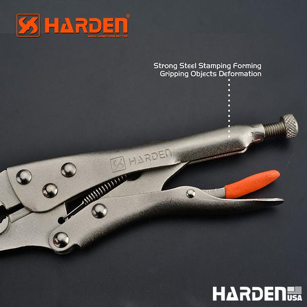 Alicate de Pressão Bico Longo HARDEN 225 mm (9”) em Aço Niquelado