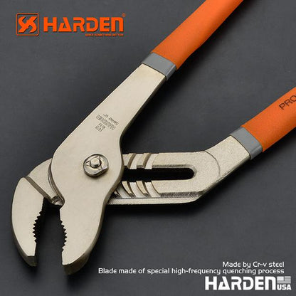 Alicate Ajustável Tipo Bomba d’Água HARDEN em Aço Carbono Forjado 254 mm (10”) e 305 mm (12”)