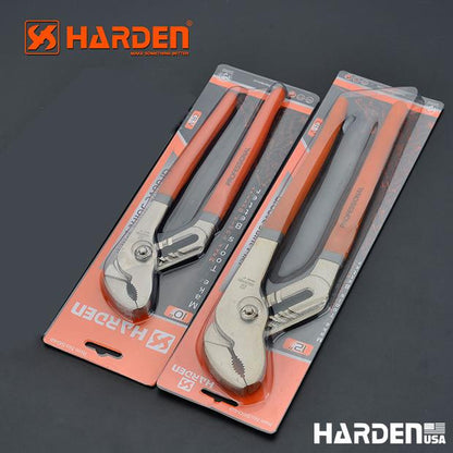 Alicate Ajustável Tipo Bomba d’Água HARDEN em Aço Carbono Forjado 254 mm (10”) e 305 mm (12”)