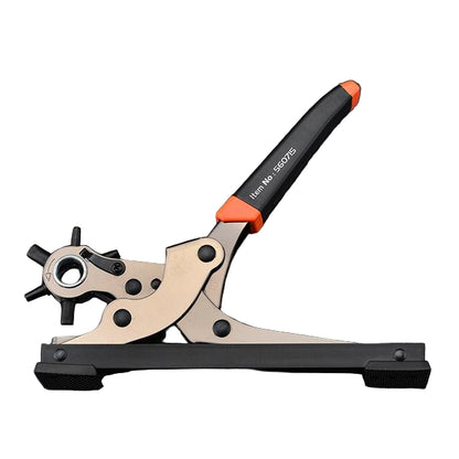 Alicate Vazador Rotativo 250 mm Harden – Aço Carbono Temperado com Múltiplos Furos para Couro, Lonas e Tecidos