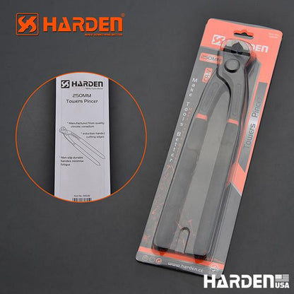 Alicate Torques Armador HARDEN 230 mm, 250 mm e 300 mm – Aço Carbono Forjado #55
