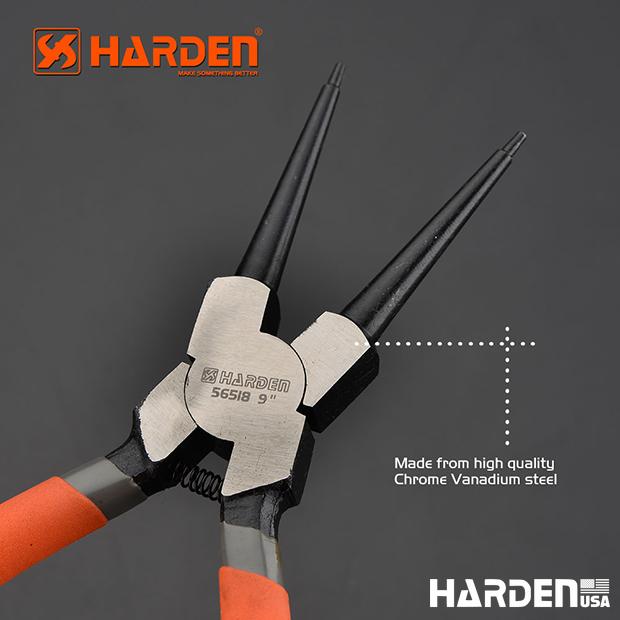 Alicate de Anel Interno HARDEN – Diversos Tamanhos, Alta Precisão e Durabilidade