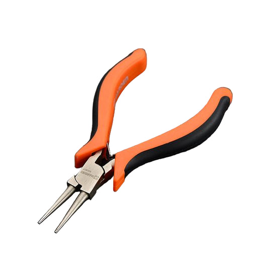 Alicate de Bico Redondo Mini 114 mm (4,5”) em Aço Carbono HARDEN com Cabo Ergonômico