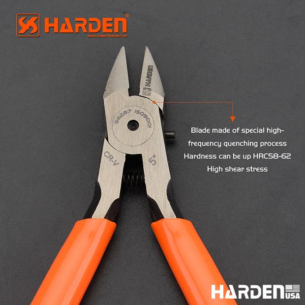 Alicate Eletrônico de Corte 125 mm (5”) HARDEN em Aço Alto Carbono