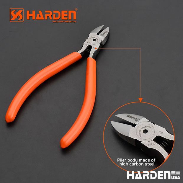 Alicate Eletrônico de Corte 125 mm (5”) HARDEN A05 em Aço Alto Carbono