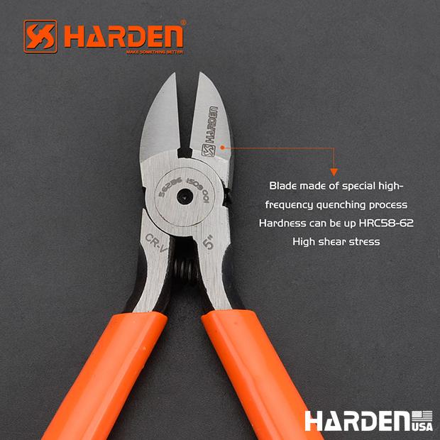 Alicate Eletrônico de Corte 125 mm (5”) HARDEN A05 em Aço Alto Carbono