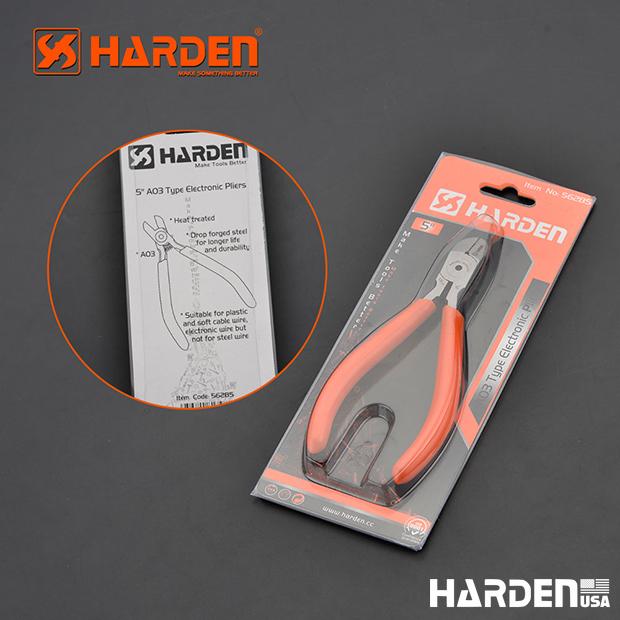 Alicate Eletrônico de Corte 125 mm (5”) HARDEN em Aço Alto Carbono