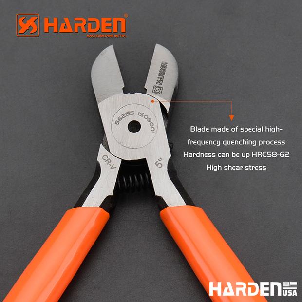 Alicate Eletrônico de Corte 125 mm (5”) HARDEN em Aço Alto Carbono